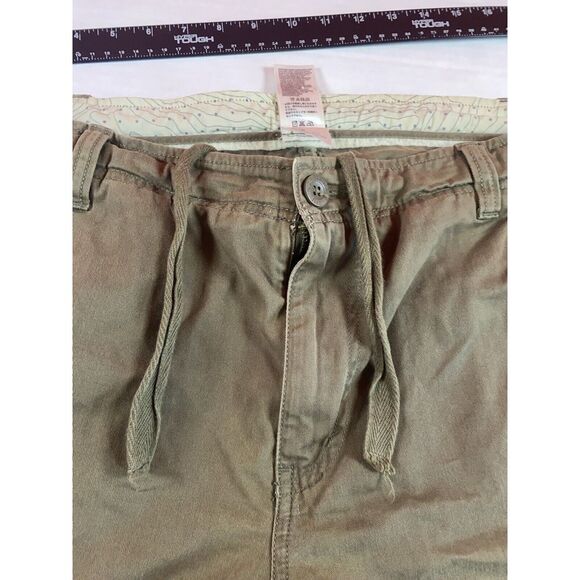 The North Face Cargo Shorts Mens 36 x 11 Green Outdoor Adventure Travel Hiking‎ - Picture 9 of 16
